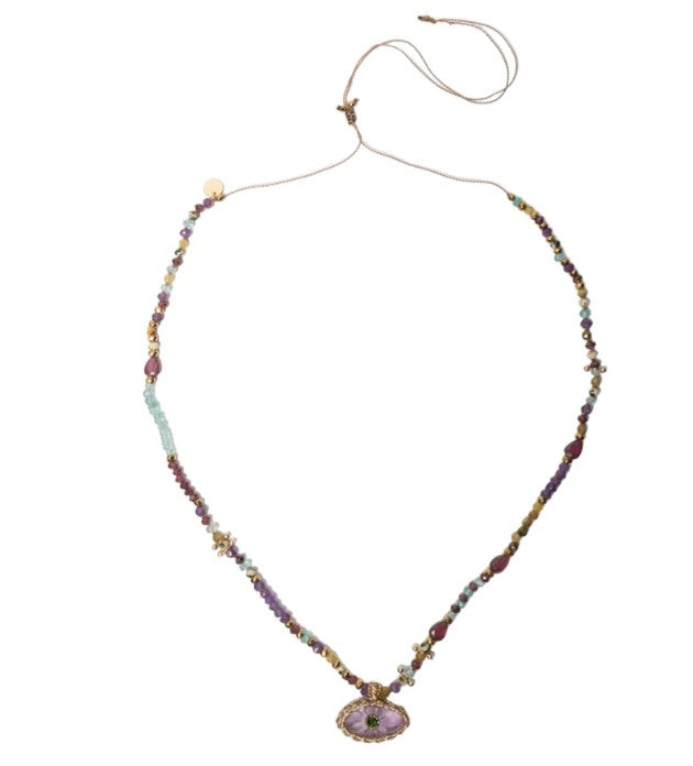 IRIS PERLE collier Améthyste