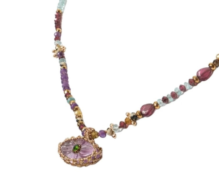 IRIS PERLE collier Améthyste
