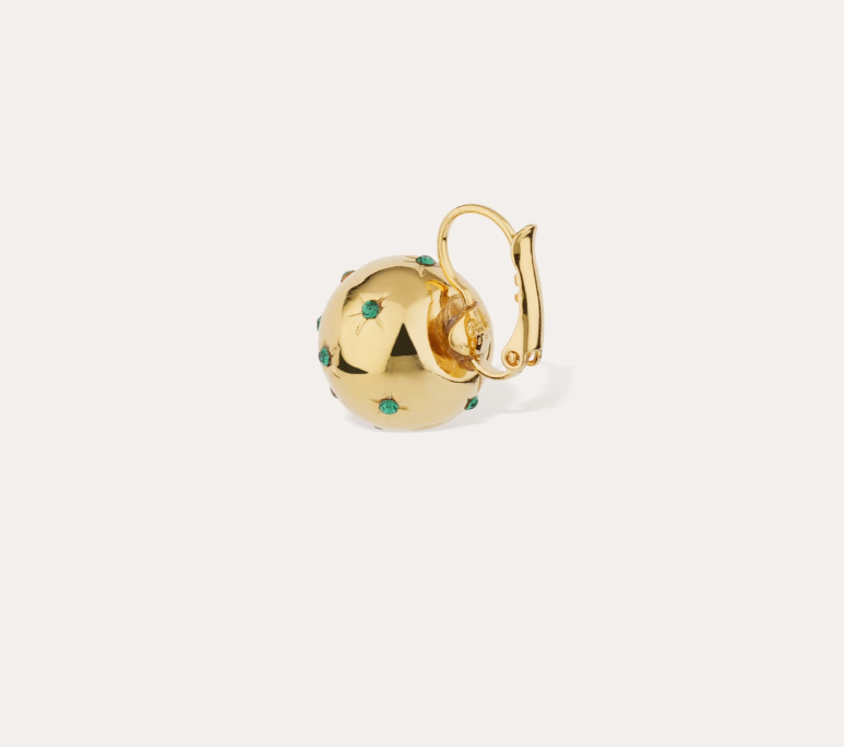 Boucles d'oreilles Comète petit modèle or