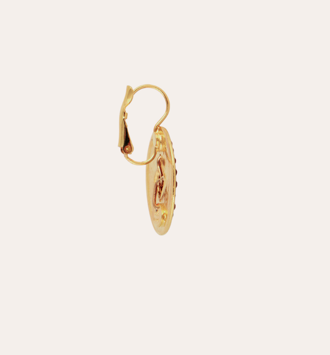 Boucles d'oreilles Tina dorées