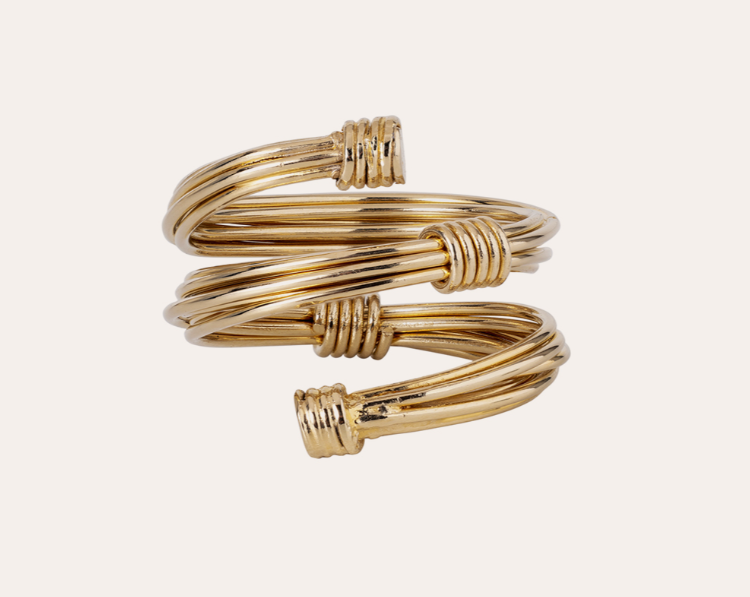 Bague Ariane Liane dorée