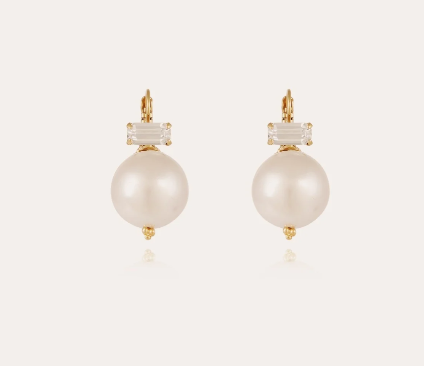 Boucles d'oreilles Decalcia dorées