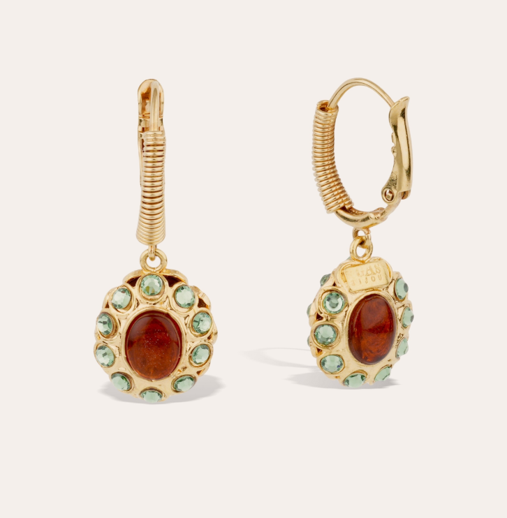 Boucles d'oreilles Tao Splash dorées