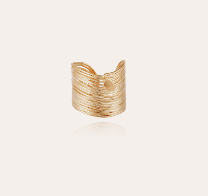 Bague Wave dorée