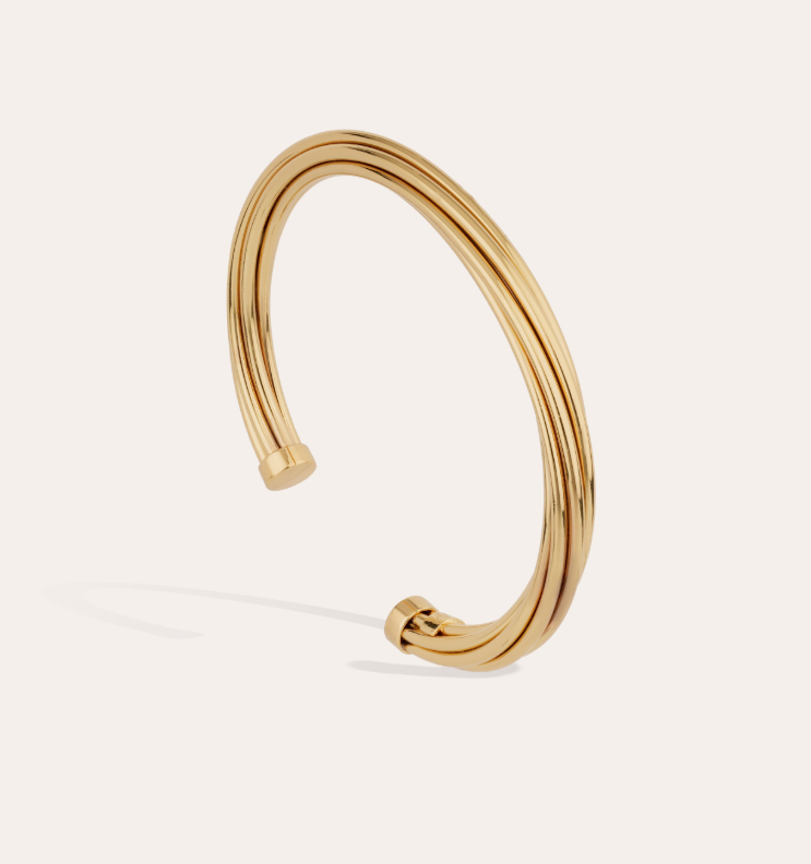 Bracelet Atik jonc doré