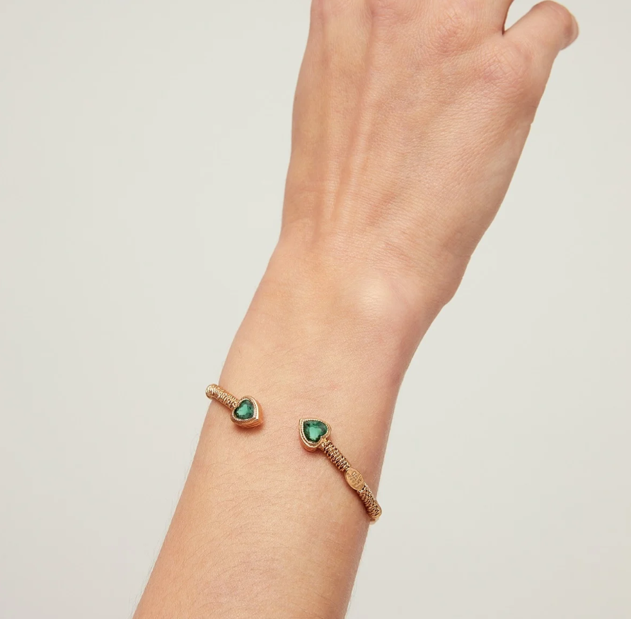 Bracelet jonc Duality Amore doré