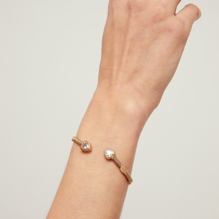 Bracelet jonc Duality Amore doré