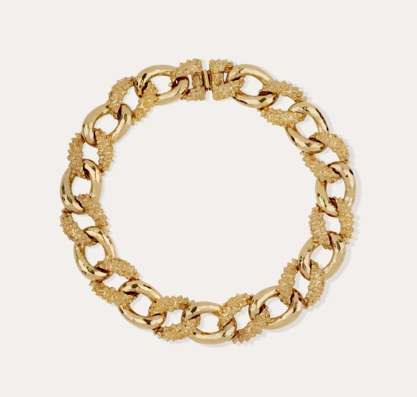Collier Almara métal doré