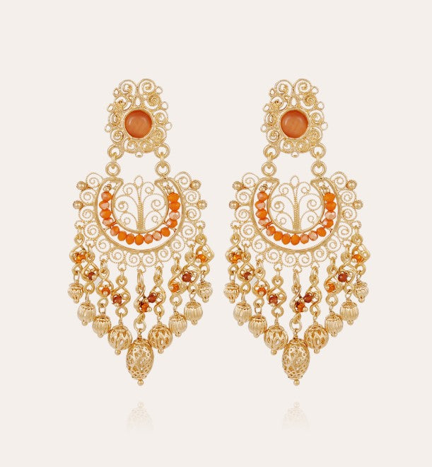 Boucles d'oreilles Chana dorées