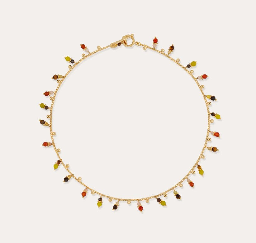 Collier Tangerine étal doré