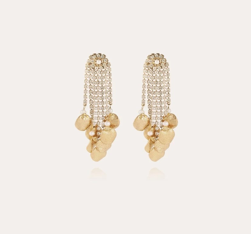 Boucles d'oreilles Kate strass