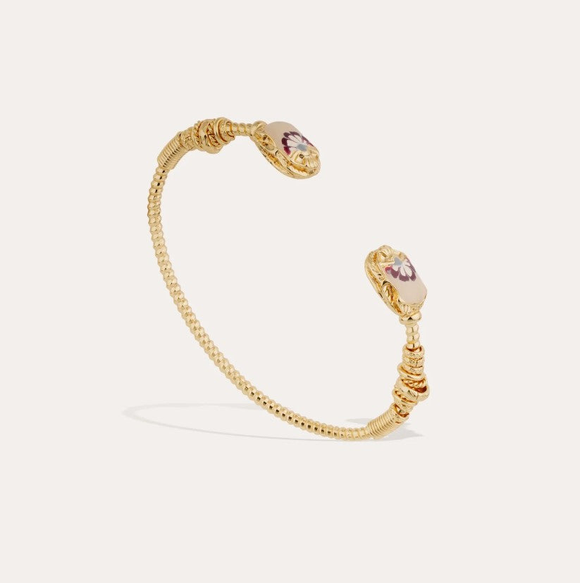Bracelet Duality grand Scaramouche torsade émail