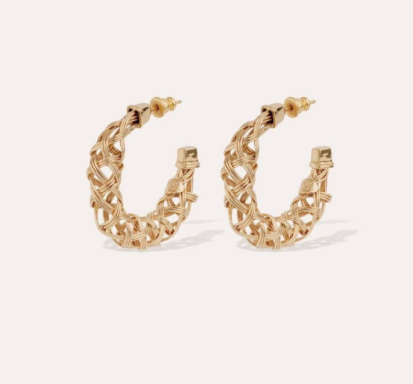 Boucles d'oreilles créoles Fileo petit modèle