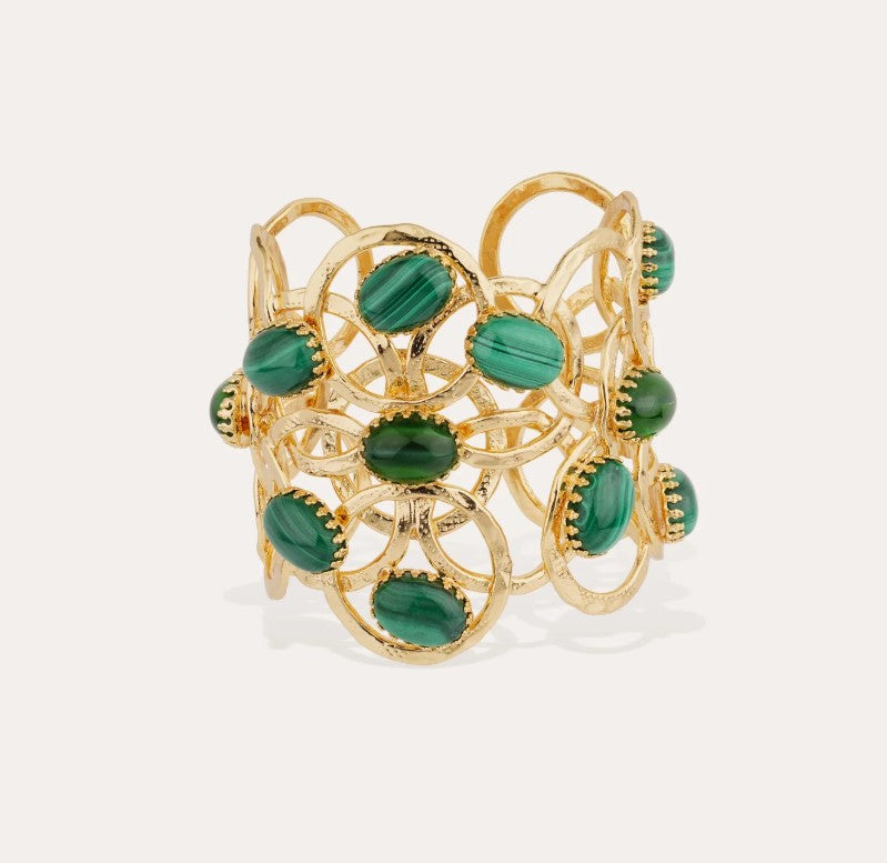 Bracelet Olympie - Malachite