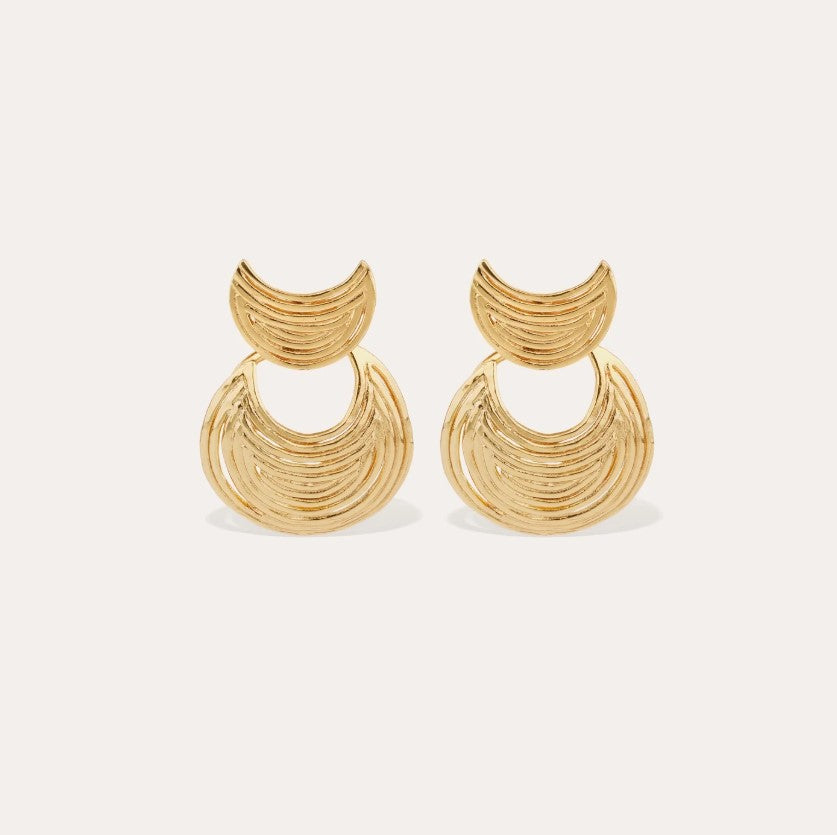 Boucles d'oreilles Luna Wave mini