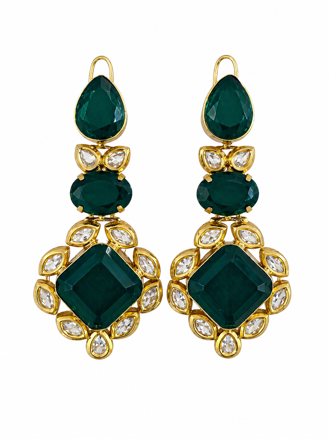 Semi precious Stole earrings