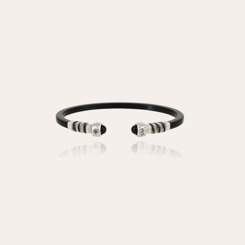 Bracelet Sari Bis homme acétate argent